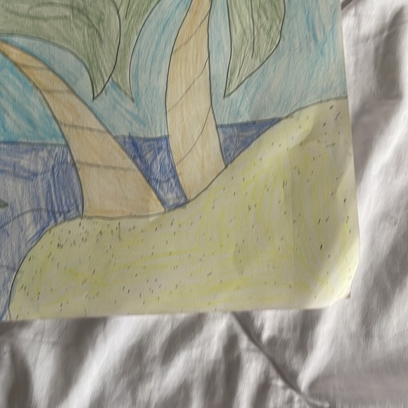 Summer Island Landscape Art Drawing - Picture 10 of 17